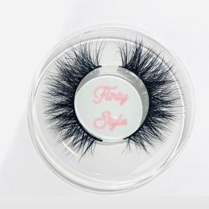 3D mink lashes.